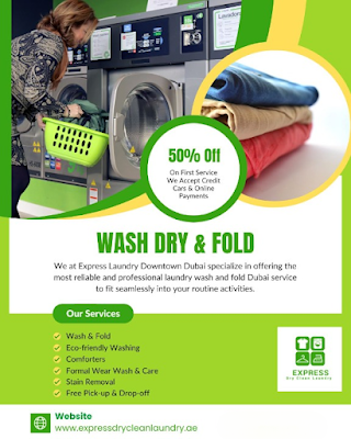 Upgrade Your Laundry Routine with Dubai’s Best Express Laundry Dry Clean