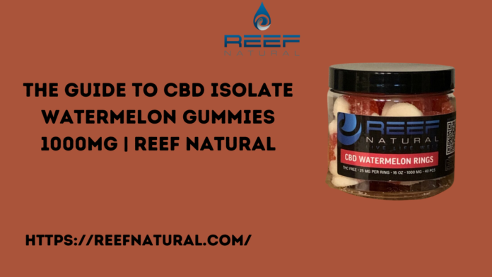 CBD Isolate Watermelon Gummies