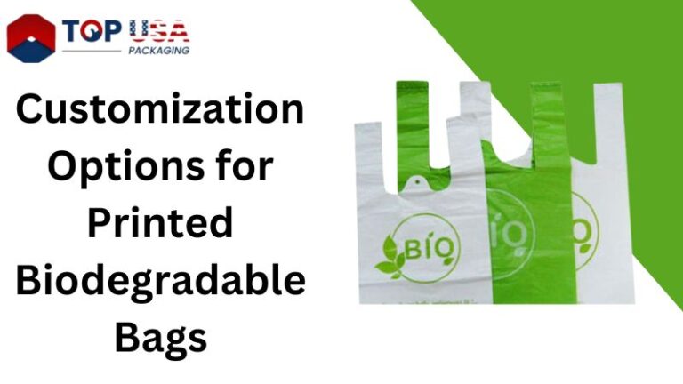 printed biodegradable bags