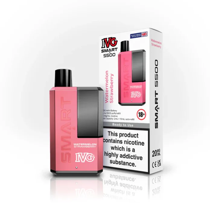 A Complete Overview of IVG Smart 5500 Disposable Rechargeable Vape Kit