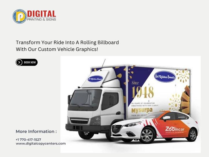 Transform Your Ride with Vehicle Graphics in Duluth, GA