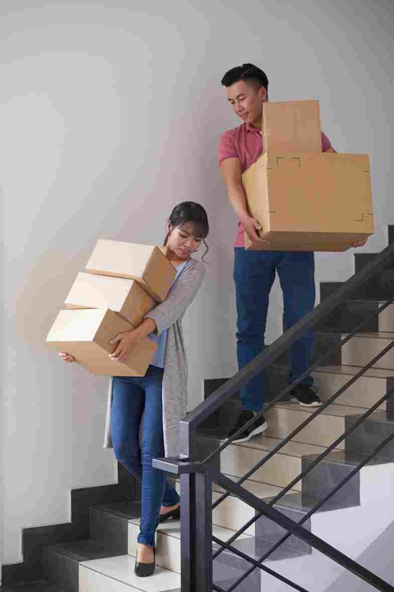 Move Furniture Up or Down Stairs Easily